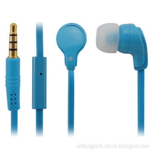 Colorful Earphones with Mic for Girls